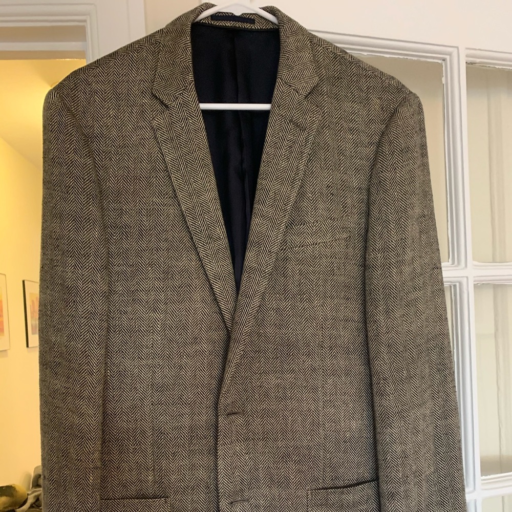 J Crew Herringbone blazer 40R